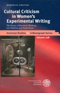 Cover: Cultural Criticism in Woman's Experimental Writing - Universit&auml;tsverlag Winter
