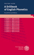 Cover: A Drillbook of English Phonetics - Universit&auml;tsverlag Winter
