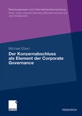 Cover: Der Konzernabschluss als Element der Corporate Governance - Springer Gabler