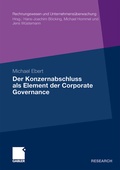Cover: Der Konzernabschluss als Element der Corporate Governance - Springer Gabler
