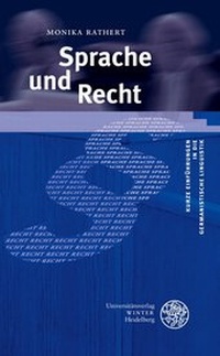 Enlarge image Cover: Sprache und Recht - Universitätsverlag Winter