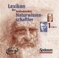 Cover: Lexikon der bedeutenden Naturwissenschaftler - Spektrum Akademischer Verlag