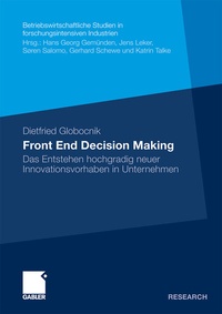 Abbildung von: Front End Decision Making - Springer Gabler