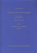 Cover: Alt&auml;gyptische Totenliturgien / Osirisliturgien in Papyri der Sp&auml;tzeit - Universit&auml;tsverlag Winter