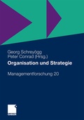 Cover: Organisation und Strategie - Springer Gabler