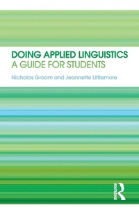 Enlarge image Cover: Doing Applied Linguistics - Routledge