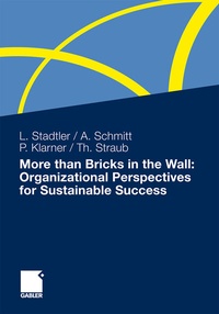 Abbildung von: More than Bricks in the Wall: Organizational Perspectives for Sustainable Success - Springer Gabler