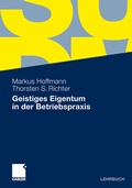 Cover: Geistiges Eigentum in der Betriebspraxis - Springer Gabler