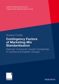 Cover: Contingency Factors of Marketing-Mix Standardization - Springer Gabler