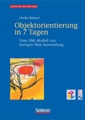 Cover: Objektorientierung in 7 Tagen - Spektrum Akademischer Verlag