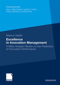 Abbildung von: Excellence in Innovation Management - Springer Gabler
