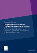Cover: Cognitive Biases in the Capital Investment Context - Springer Gabler