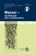 Cover: Wasser - Konfliktstoff des 21. Jahrhunderts - Universit&auml;tsverlag Winter