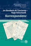 Cover: Jan Baudouin de Courtenay - Hugo Schuchardt. Korrespondenz - Universit&auml;tsverlag Winter