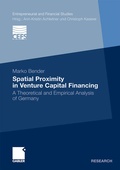 Cover: Spatial Proximity in Venture Capital Financing - Springer Gabler