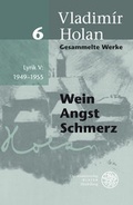 Cover: Gesammelte Werke / Lyrik V: 1949-1955 - Universit&auml;tsverlag Winter