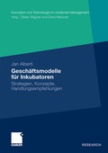 Cover: Gesch&auml;ftsmodelle f&uuml;r Inkubatoren - Springer Gabler
