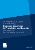 Cover: Business Excellence in Produktion und Logistik - Springer Gabler