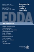 Cover: Kommentar zu den Liedern der Edda / Heldenlieder - Universit&auml;tsverlag Winter