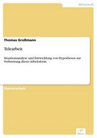Enlarge image Cover: Telearbeit - diplom.de