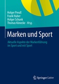 Cover: Marken und Sport - Springer Gabler