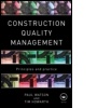 Cover: Construction Quality Management - Spon Press