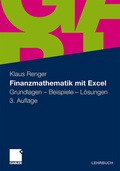 Cover: Finanzmathematik mit Excel - Springer Gabler
