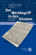 Cover: Der Werkbegriff in den K&uuml;nsten - Universit&auml;tsverlag Winter