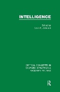 Cover: Intelligence - Routledge