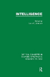 Abbildung von: Intelligence - Routledge