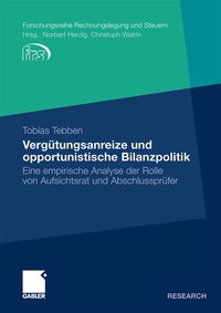 Abbildung von: Vergütungsanreize und opportunistische Bilanzpolitik - Springer Gabler