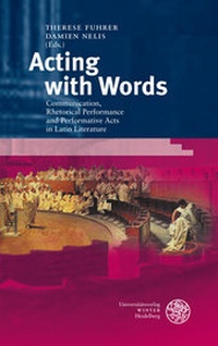 Enlarge image Cover: Acting with Words - Universitätsverlag Winter