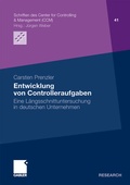 Cover: Entwicklung von Controlleraufgaben - Springer Gabler
