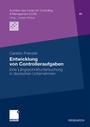 Cover: Entwicklung von Controlleraufgaben - Springer Gabler