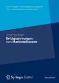 Cover: Erfolgswirkungen von Markenallianzen - Springer Gabler