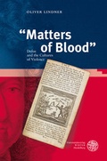 Cover: "Matters of Blood" - Universit&auml;tsverlag Winter