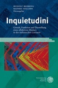 Cover: Inquietudini - Universit&auml;tsverlag Winter