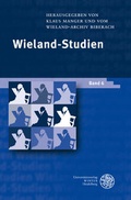 Cover: Wieland-Studien 6 - Universit&auml;tsverlag Winter