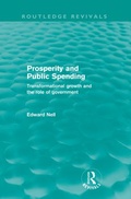 Cover: Prosperity and Public Spending (Routledge Revivals) - Routledge