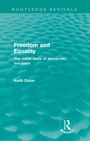 Cover: Freedom and Equality (Routledge Revivals) - Routledge