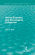 Cover: Social Evolution and Sociological Categories (Routledge Revivals) - Routledge