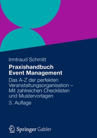 Abbildung von: Praxishandbuch Event Management - Springer Gabler