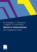Cover: Macht in Unternehmen - Springer Gabler