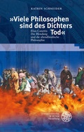 Cover: "Viele Philosophen sind des Dichters Tod" - Universit&auml;tsverlag Winter
