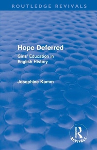 Enlarge image Cover: Hope Deferred (Routledge Revivals) - Routledge