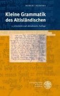 Abbildung von: Kleine Grammatik des Altisländischen - Universitätsverlag Winter