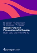 Cover: Bilanzierung von Pensionsverpflichtungen - Springer Gabler
