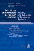 Cover: Geschichte und Typologie der Sprachsysteme/History and Typology of Language Systems - Universit&auml;tsverlag Winter
