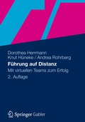 Cover: F&uuml;hrung auf Distanz - Springer Gabler