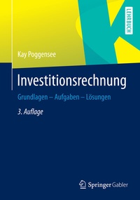 Abbildung von: Investitionsrechnung - Springer Gabler
